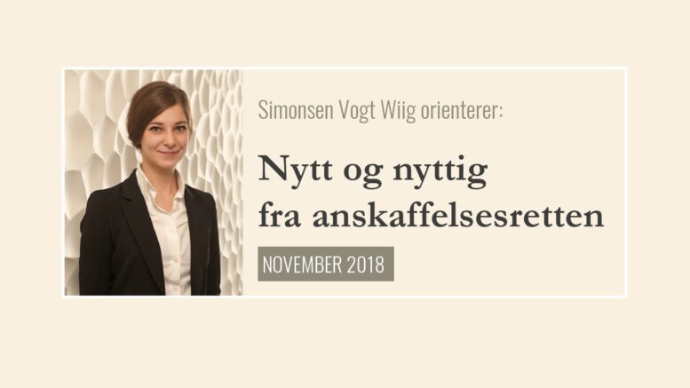 Anbud365: Nytt og nyttig