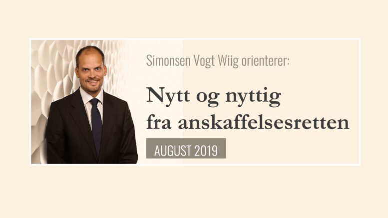 Anbud365: Nytt og nyttig - august2019