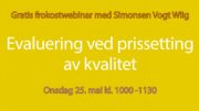 Anbud365: Nytt, gratis Anbud365-webinar Evaluering ved prissetting av kvalitet