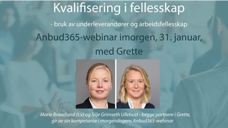 Anbud365: Anbud365-webinar 31.01.2023