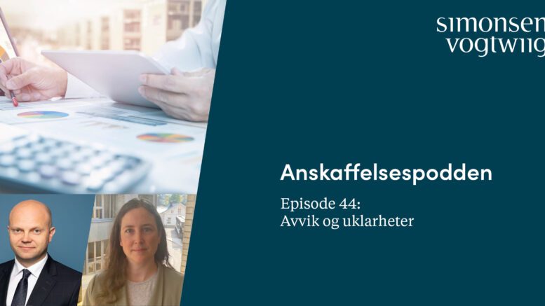 Anbud365: Anskaffelsespodden episode 44: Avvik og uklarheter