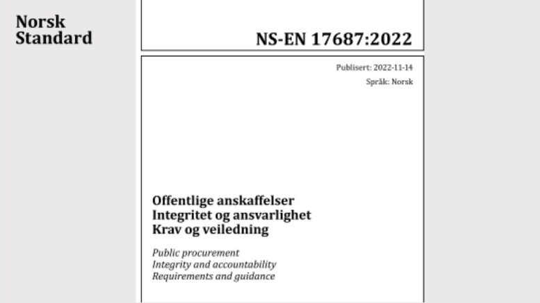 Anbud365: Slik kan du sikre integritet, ansvarlighet og åpenhet i anskaffelsene