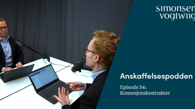 Anbud365: Anskaffelsespodden episode 54: Konsesjonskontrakter